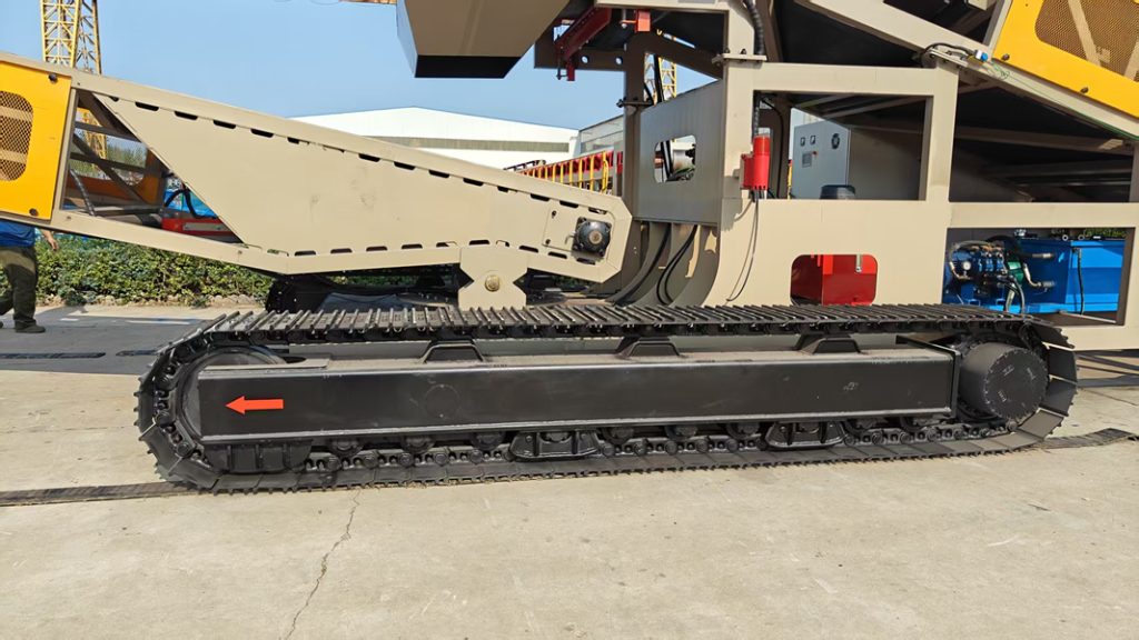 卡车卸车装船机局部-履带